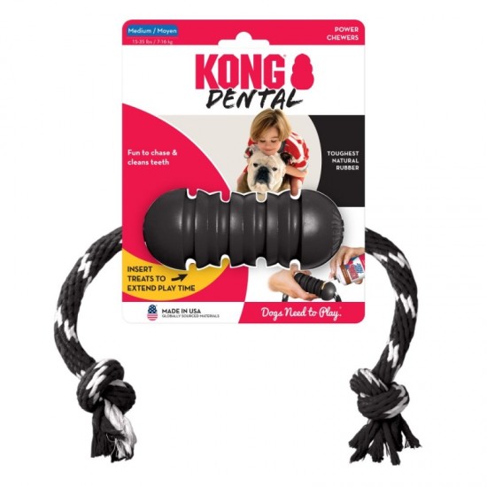 KONG - EXTREME DENTAL ΜΑΥΡΟ MEDIUM