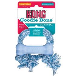 KONG Puppy Goodie Bone XSmall με Σκοινί