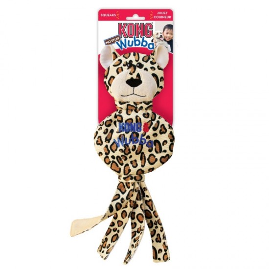 KONG - Wubba No Stuff Cheetah Large