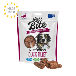 LET’S BITE MEAT SNACK DUCK FILLETS 80gr