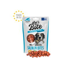 LET’S BITE MEAT SNACK SALMON BITES 150gr