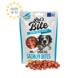 LET’S BITE MEAT SNACK SALMON BITES 150gr