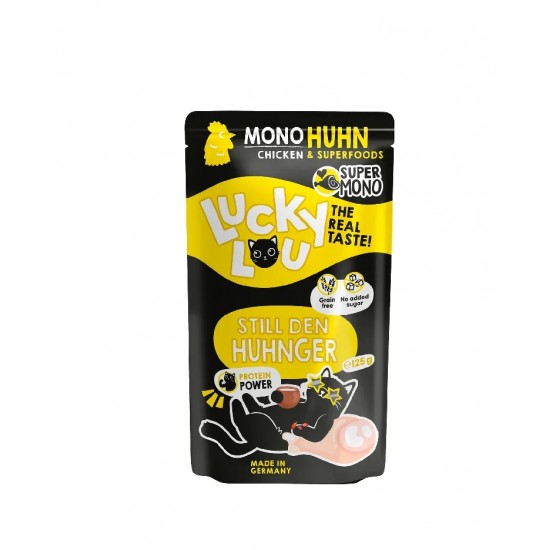 Lucky Lou SuperMono Κοτόπουλο (με Καρύδα & Goji Berries) 125gr