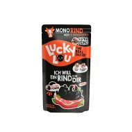 Lucky Lou SuperMono Βοδινό (με Cranberries & Catnip) 125gr