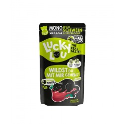 Lucky Lou SuperMono Αγριογούρουνο (με Lingonberries & Τσουκνίδα) 125gr