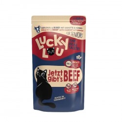 Lucky Lou LifeStage Senior Πουλερικά & Βοδινό (με Καρότο & Κολοκύθα) 125gr