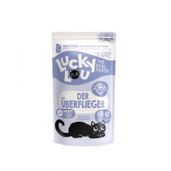 Lucky Lou LifeStage Adult Sterilized Πουλερικά (με Σπαράγγι & Κιχώριο) 125gr
