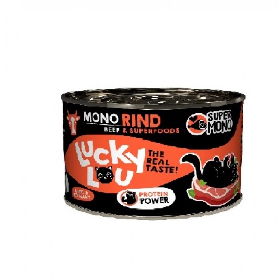Lucky Lou SuperMono Βοδινό (με Cranberries & Catnip) 200gr