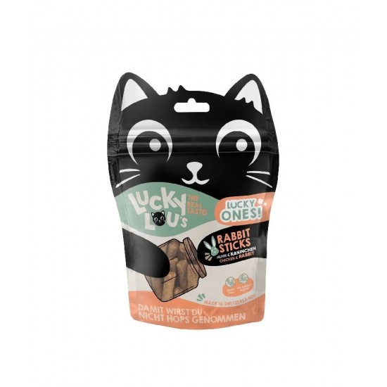 Lucky Lou Lucky Ones Sticks Κοτόπουλο & Κουνέλι 50gr
