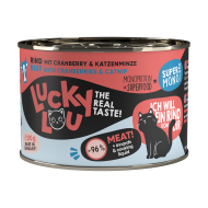 Lucky Lou SuperMono Βοδινό (με Cranberries & Catnip) 200gr