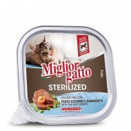 MG STERILISED ΠΑΤΕ ΨΑΡΙ & ΓΑΡΙΔΕΣ (100gr) 