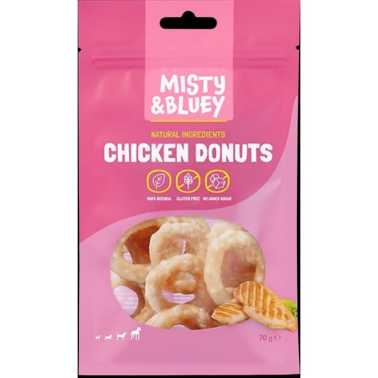 Misty & Bluey CHICKEN DONUTS 70gr