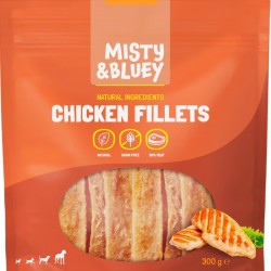 MISTY & BLUEY CHICKEN FILLETS 300gr