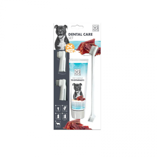 M-Pets Dental Care Set – Beef Flavor 100γρ