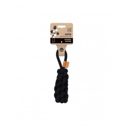 M-Pets Coto Black Loop Bar Παιχνίδι Σκύλου Σχοινί Από Φυσικό Βαμβάκι 22cm