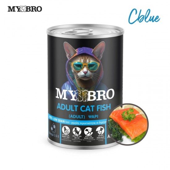 MY BRO ADULT CAT FISH PATE 400gr