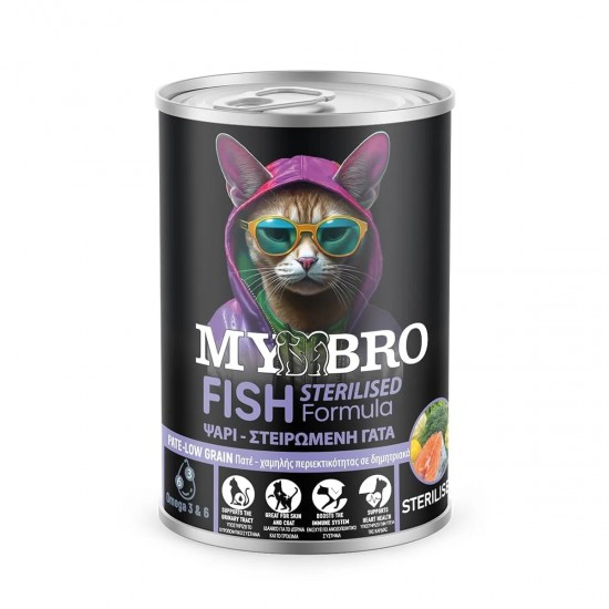 MY BRO STERILISED CAT FISH PATE 400gr