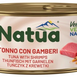 NATUA CAT VELVET TUNA WITH SHRIMPS COMPLETE 85gr