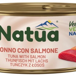 NATUA CAT VELVET TUNA WITH SALMON COMPLETE 85gr