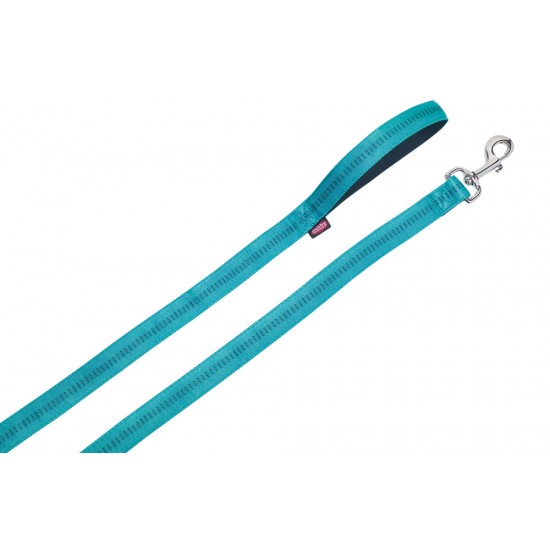 NOBBY - Λουρί SOFT GRIP turquoise  L:120cm, W: 10mm