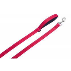 NOBBY - Λουρί SOFT GRIP red L: 120cm, W: 15mm