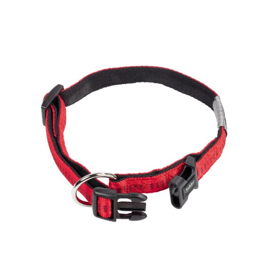 NOBBY - Περιλαίμιο SOFT GRIP red L: 20-30cm, W: 10mm