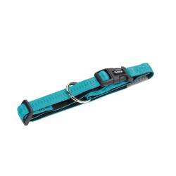 NOBBY - Περιλαίμιο SOFT GRIP turquoise L: 20-30cm, W: 10mm