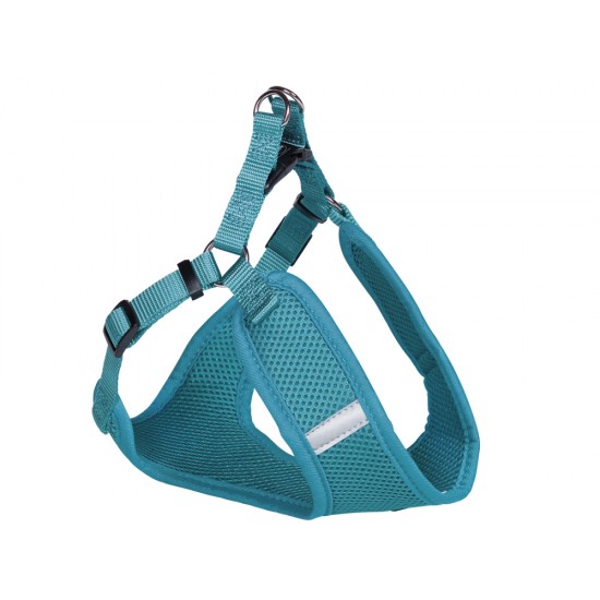 NOBBY-Ανατομικό Επιστήθιο MESH REFLECT turquoise W: 15 mm; L: 48-56cm + 50cm