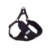 NOBBY - Ανατομικό Επιστήθιο MESH REFLECT Black W: 20mm; L: 58-69cm + 54cm