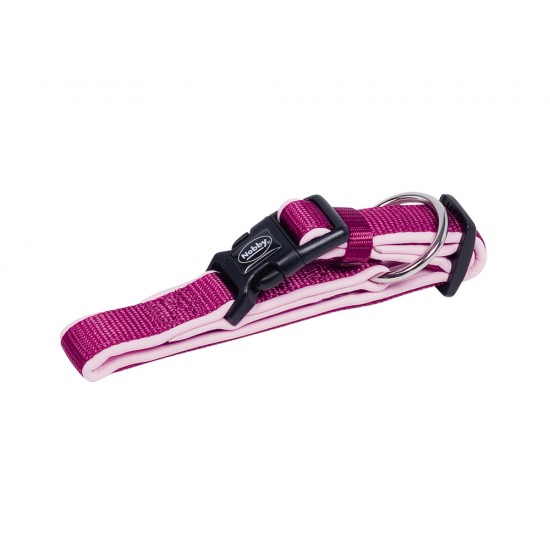 NOBBY-Περιλαίμιο CLASSIC PRENO raspberry/pink L: 50-65cm, W: 25/35mm