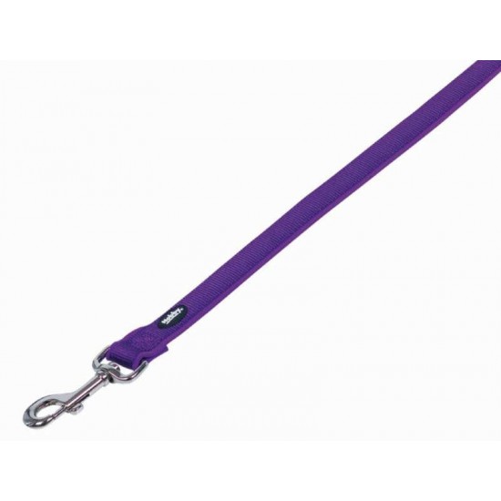 NOBBY-Λουρί CLASSIC PRENO purple/purple L: 120cm, W: 15/20mm