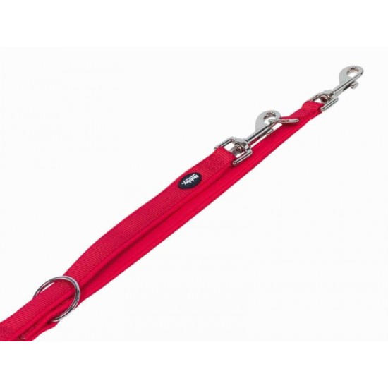 NOBBY-Λουρί Οδηγός CLASSIC PRENO red/red L: 200cm, W: 25/35mm