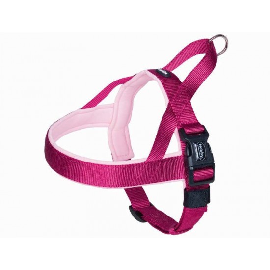 NOBBY-ΝΟΡΒΗΓΙΚΟ Επιστήθιο CLASSIC PRENO raspberry/pink L: 60-76cm + 46cm, W: 25/35mm