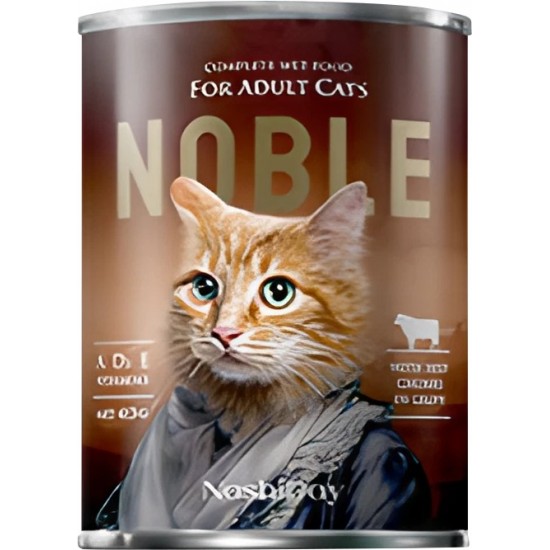 NOBLE CAT BEEF CHUNK 415gr