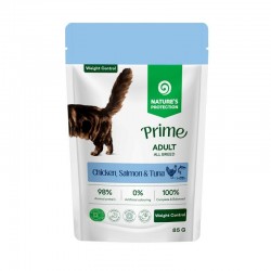  Nature’s Protection Prime Pounch Cat Weight Control Chicken, Salmon & Tuna 85gr