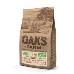 Oaks Farm Grain Free All Adult Poultry 2kg