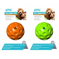 PW Παιχνίδι Σκύλου Flex Giggle Ball 7cm