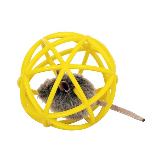 PW Παιχνίδι Γάτας Cage Ball Vibrating Mouse