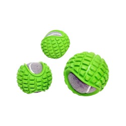 PW TRP Παιχνίδι Σκύλου Ball με μπάλα τέννις Δ: 9,8 cm