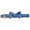PW Κολάρο Γάτας Bowknot Μπλε 30cm