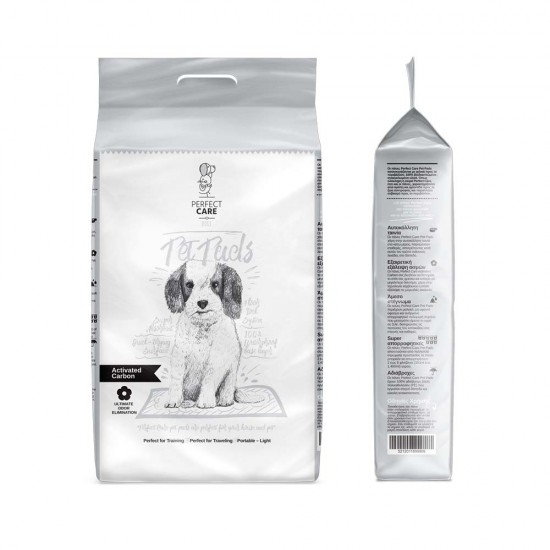 PERFECT CARE PET PADS CARBON 60x90 (10 τμχ)