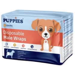Puppies Πάνες – Βρακάκια Αρσενικών Σκύλων Large (12 Τεμ)