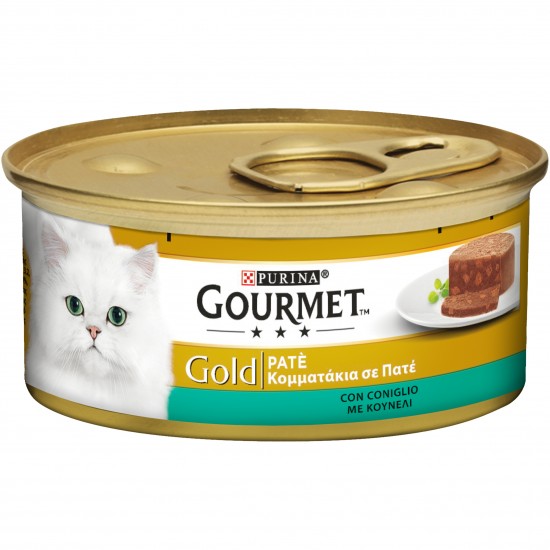 GOURMET GOLD ΠΑΤΕ ΜΕ ΚΟΥΝΕΛΙ 85g