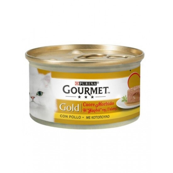 GOURMET GOLD Η ΚΑΡΔΙΑ ΤΗΣ ΓΕΥΣΗΣ ΜΕ ΚΟΤΟΠΟΥΛΟ 85gr