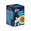 FELIX Soups Fillet με Μπακαλιαρο, Τονο & Γλωσσα  6x48gr