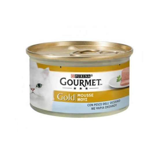 GOURMET GOLD ΜΟΥΣ ΜΕ ΨΑΡΙΑ ΩΚΕΑΝΟΥ 85gr