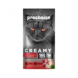 PROCHOICE CREAMY TUNA AND CRANBERRY LIQUID TREAT 4x15GR