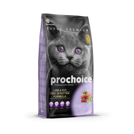 PROCHOICE PRO38 KITTEN LAMB 2Kg
