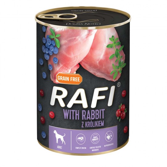 RAFI ADULT ΠΑΤΕ ΚΟΥΝΕΛΙ, BLUEBERRY & CRANBERRY 400gr