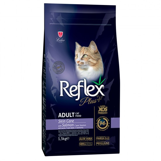 REFLEX PLUS CAT SKIN CARE ADULT SALMON 1,5kg